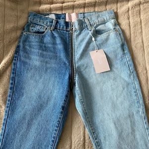 Revice two tone jeans